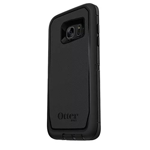 Rugged S7 (ONLY) for - Case Defender OtterBox Samsung Black Packaging Galaxy - Protection Series Bulk Edge