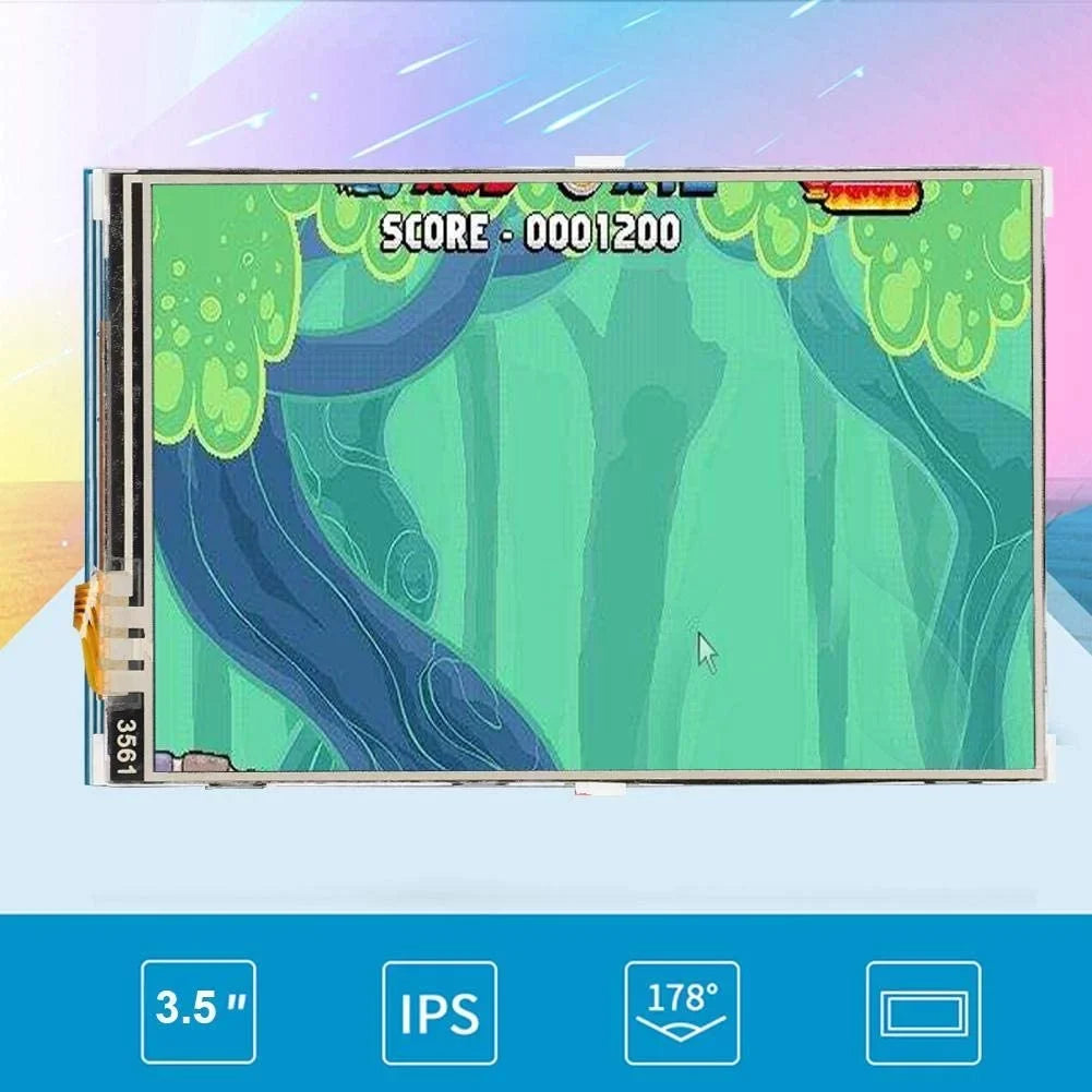 LCD 3.5 for TFT 480x320 Monitor inch Screen, Screen HDMI Raspberry Touch Pi. Raspberry
