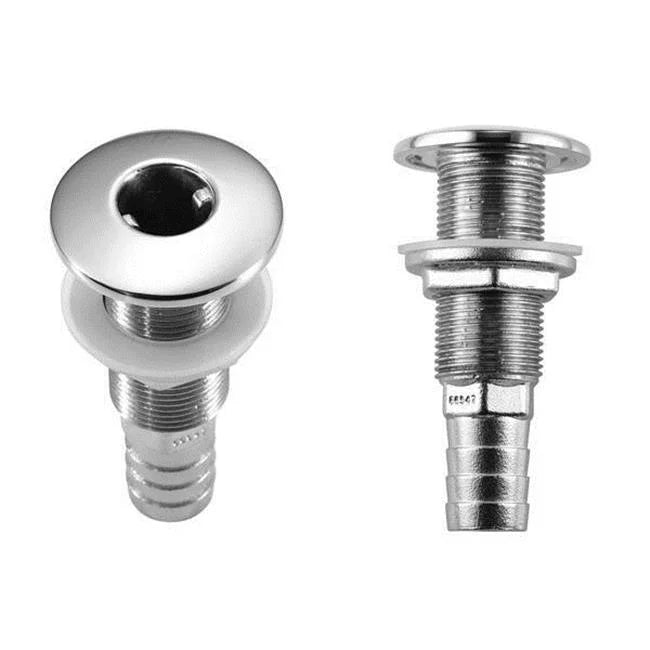 Steel Stainless Thru Hull 665473 0.75 in.