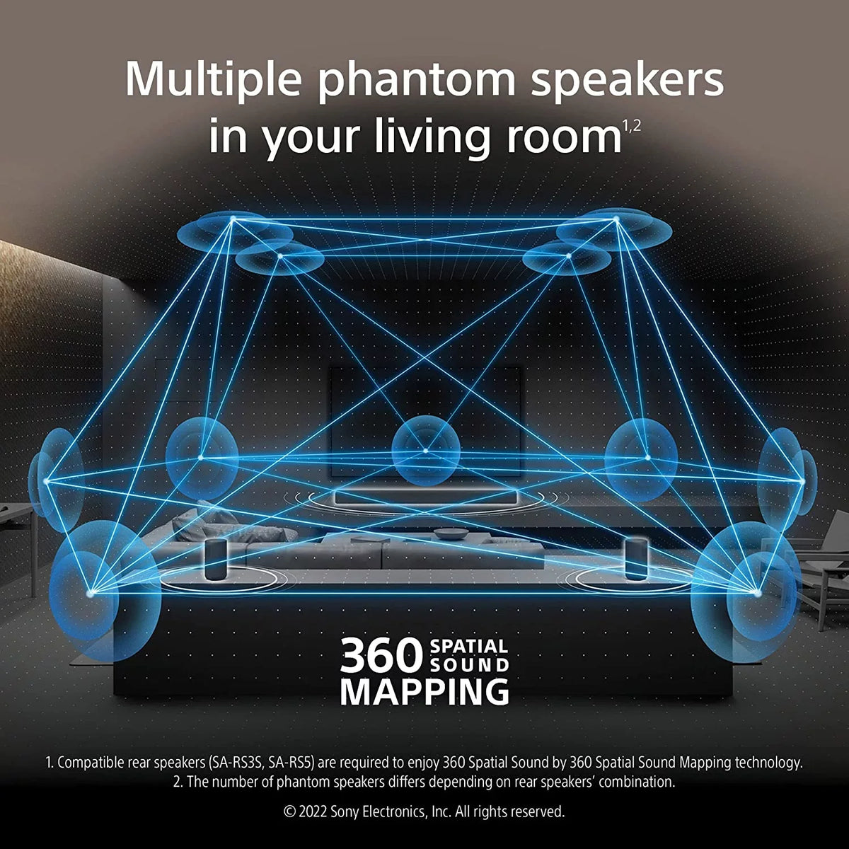 Sony with 3.1Ch Subwoofer and Mini BRAVIA with TV Soundbar HT-A3000 XR85X95K Smart 85-inch LED Sony Virtual:X DTS HDR XR 4K Built-In (2022)