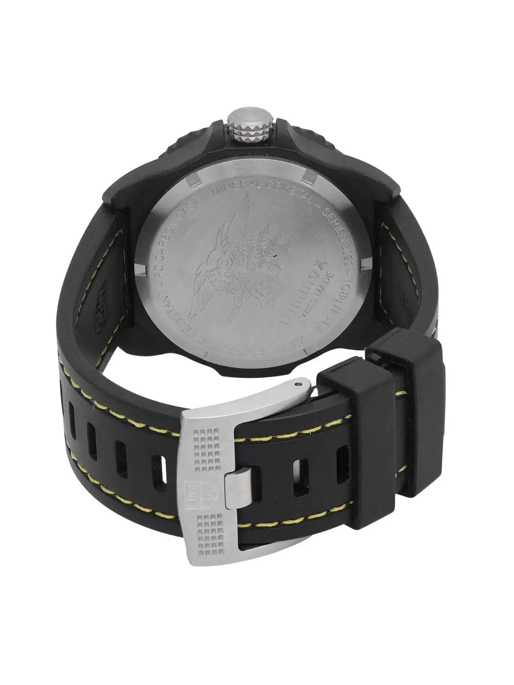 Pre-owned Quartz Luminox Coronado XS.3025 44mm Carbon Navy Watch Seal (Good)