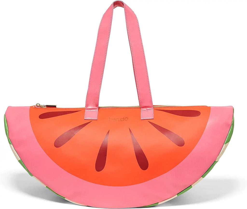 Beach Cooler Straps, ban.do Super Cute Portable for Watermelon Picnics Sided 2.0 Cooler Chill Shoulder or Days, Bag Bag, Insulated Cooler, Soft with
