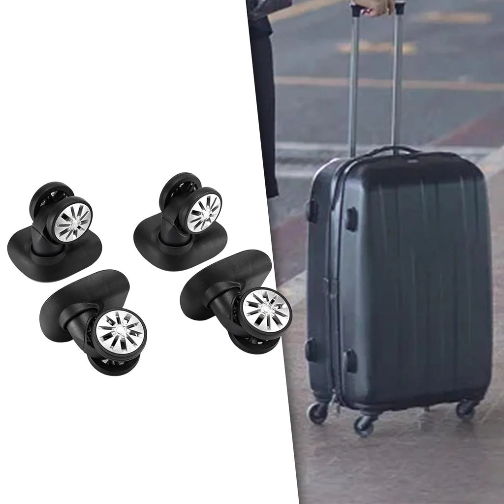 Caster Trolley Wheels Wheels for 4Pcs Replacement Suitcase Case Luggage Bag