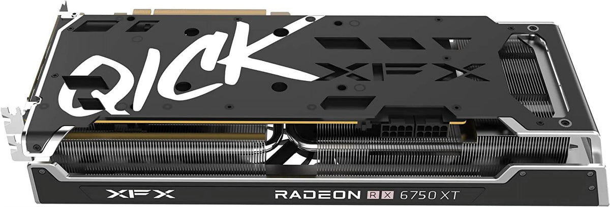 6750XT RDNA Speedster 3xDP, 2 Radeon 12GB AMD RX-675XYJFDP HDMI XFX GDDR6 RX Graphics QICK319 Gaming Card with CORE
