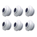 1" Hayward HydroStream SP1419E Opening Directional White 6-pack Outlet