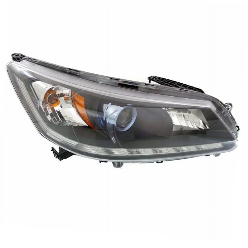 Fits Side Halogen Headlamp CAPA 14-15 Accord Headlight Right Head Hybrid Front