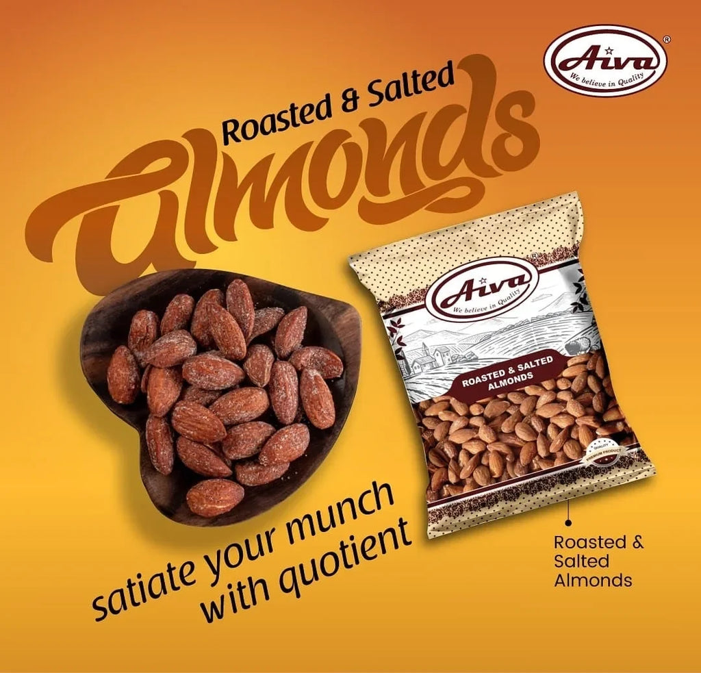 & Roasted salted Almonds
