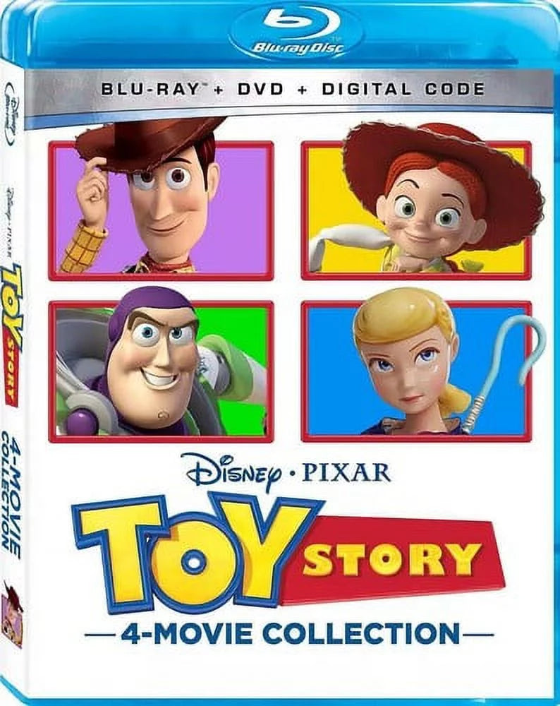(Blu-Ray Toy Story: Collection + 4-Movie + DVD Digital Code)