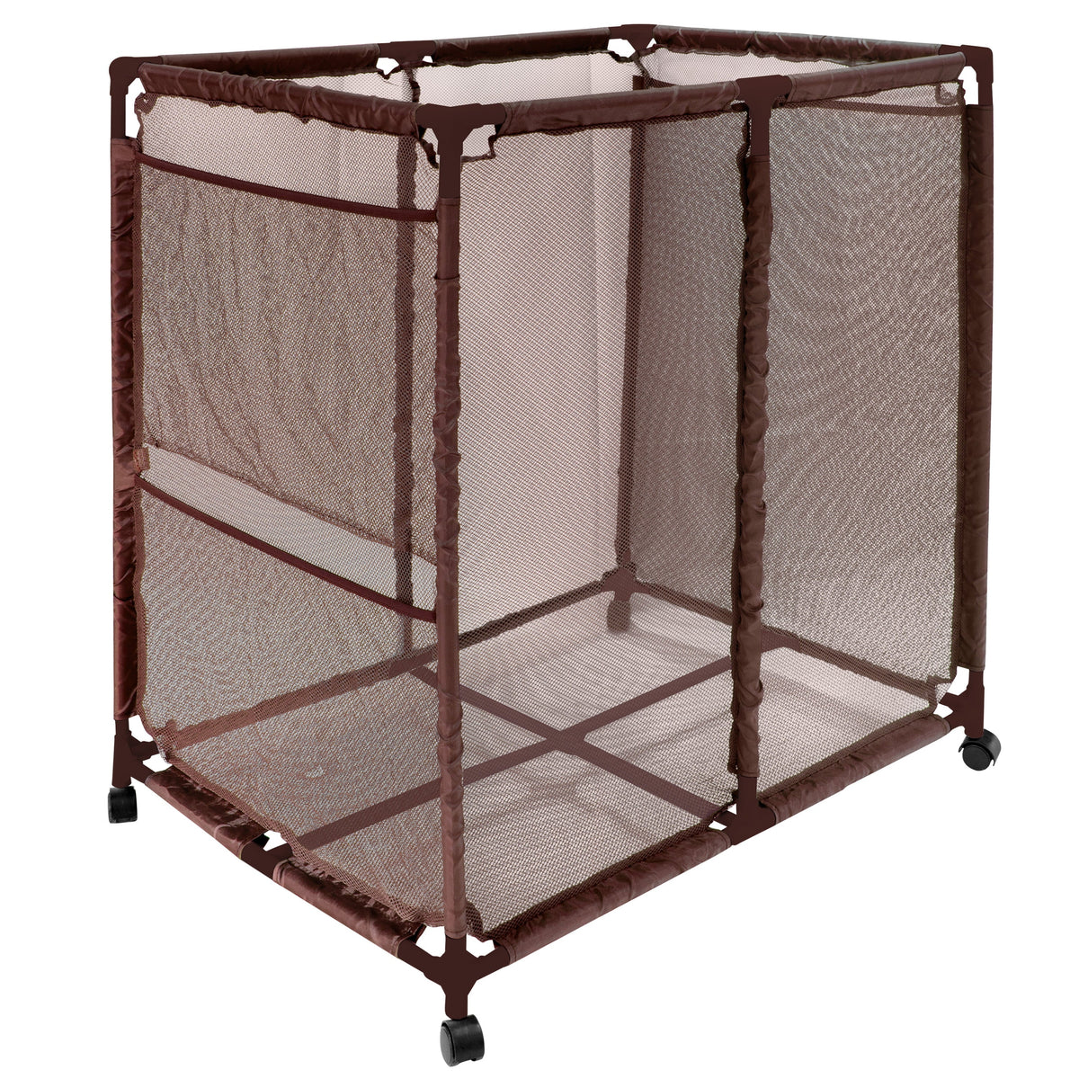 Essentially W Balls, Organizer Mesh x Style Storage 455102 L Bin, x (35" H), Equipment Large, Toys and Yours 25.4" Rolling Floats, Pool 37.5" (Brown),