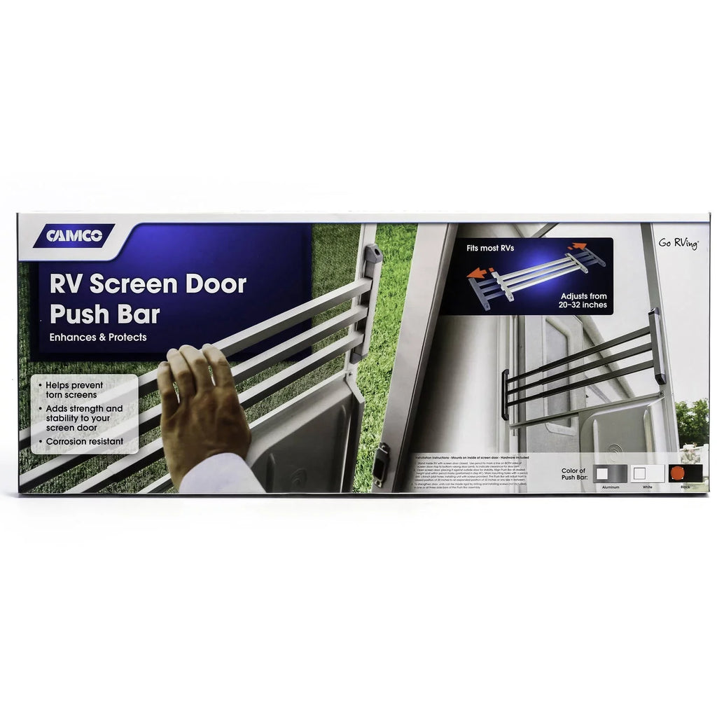 Screen Bar Push Door RV Door for Camco 43976