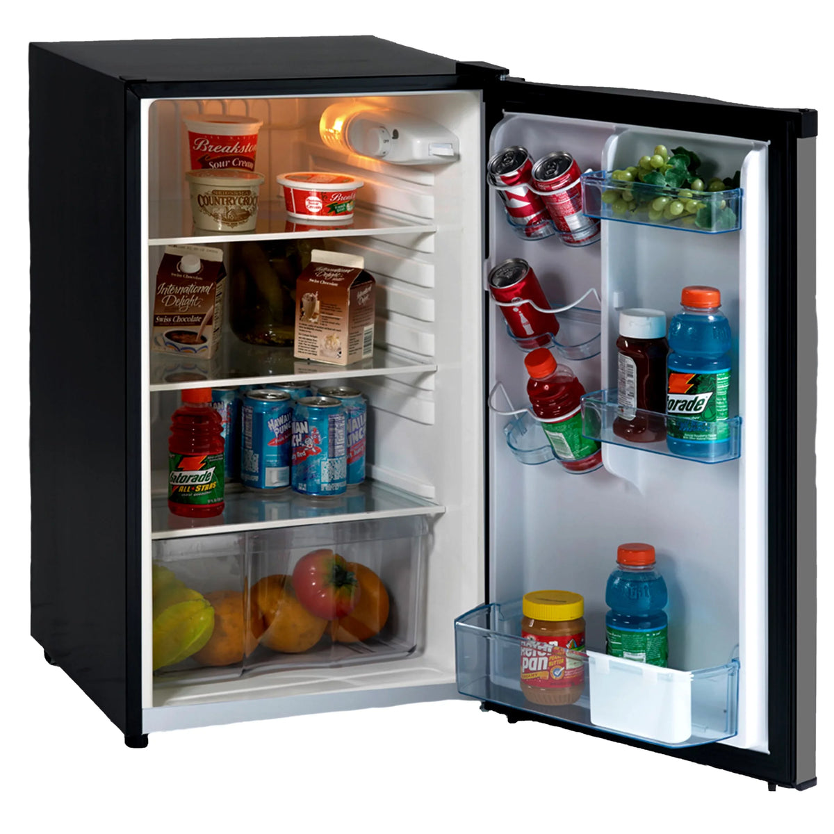 Stainless 4.4 Refrigerator, Avanti cu. in (AR4456SS) Steel Compact ft.