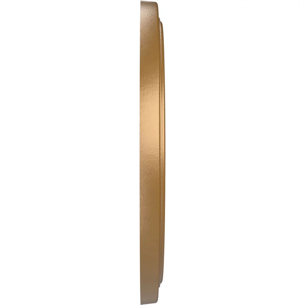 1/2"P 13 x up Metallic Rush 1/2"ID 1 22"OD Medallion to Thermoformed 3 Ekena (Fits Canopies Traditional x PVC Millwork Gold Ceiling 1/2"),