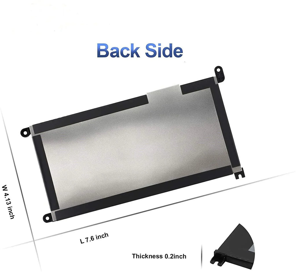YRDD6 3310 7586 42Wh 5491 2-in-1 Dell Inspiron 5593 Battery 5591 For 5485 5482