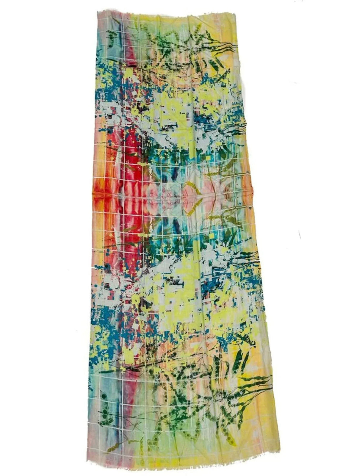 Print Scarf Blend - Pods Cheung Cashmere/Wool & Paul James by