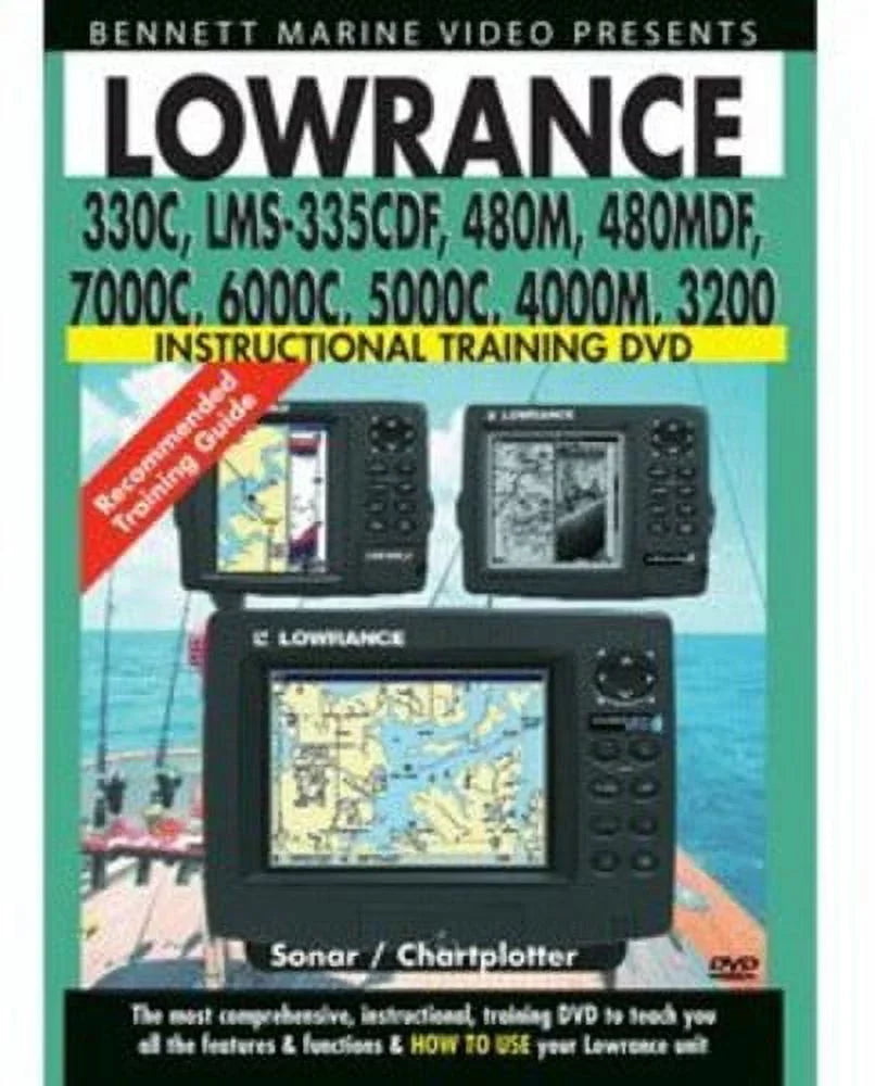 330c,Lms-335cdf,480m,480mdf / Sonar (DVD) Lowrance Chartplotters Chartplotter