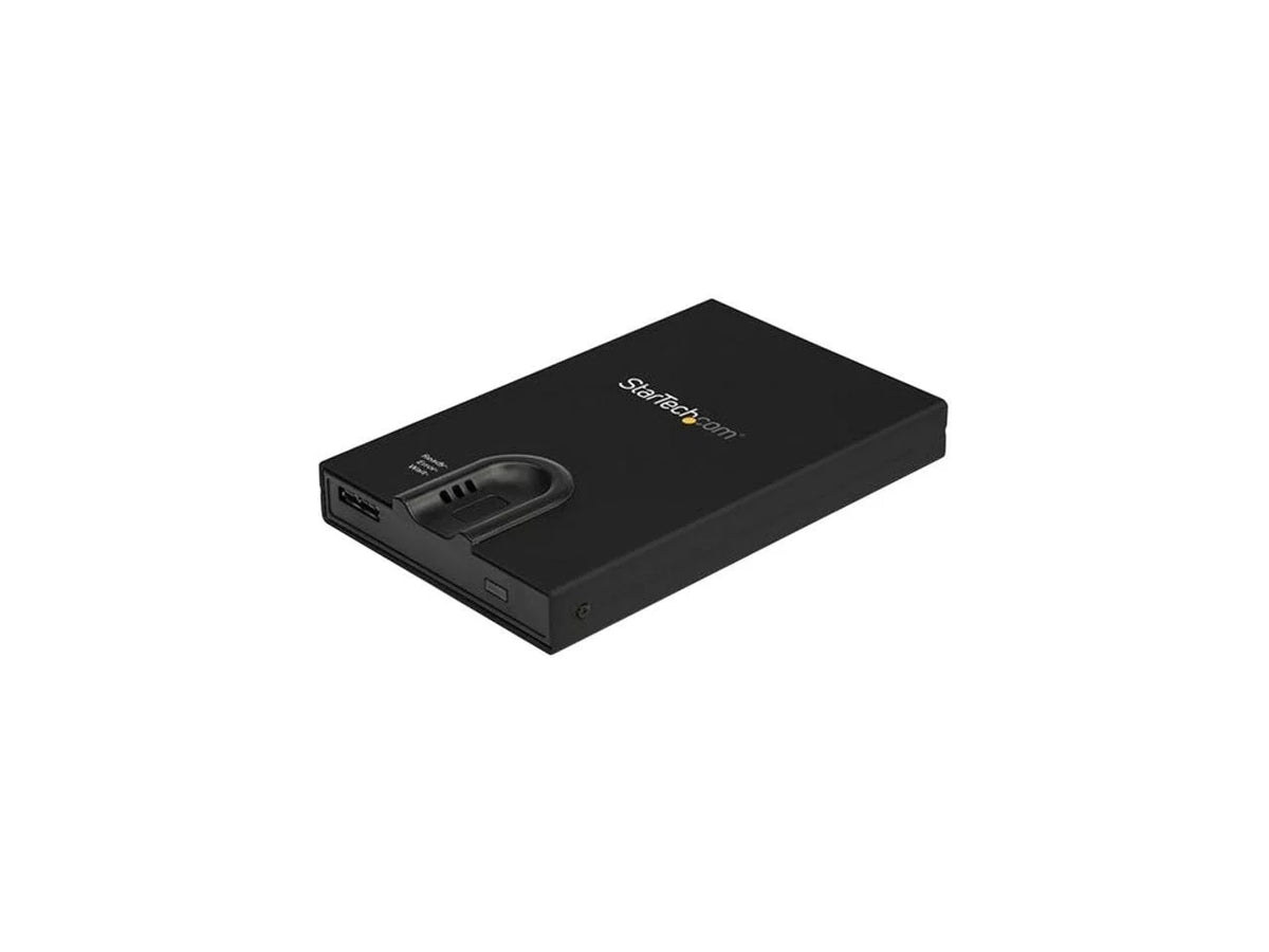 Data Enclosure For 3.0 Hard Startech.com 1 Drive With 2.5-inch - Encrypted 5gbps To Biometric Fingerprint/password 3.1 Sata 256-bit Gen External Ssd/hdd Transfer Secure Aes Usb Usb Access Portable