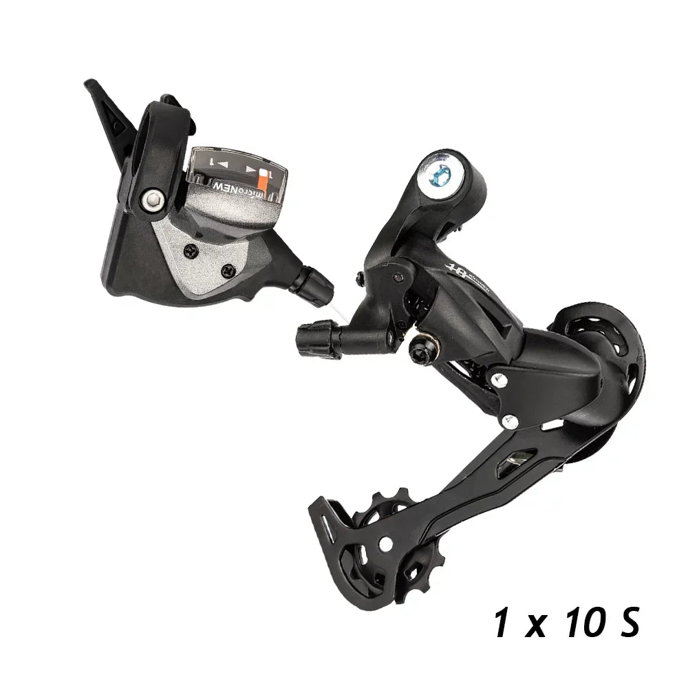MTB Speed Cassette Groupset Flywheel Chain 1x10 Derailleurs Bike Crankset MTB Tomfoto 11-50T Speed for Mountain Bike 10 Shifter