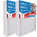 FPR 1000, MPR Pack WICKED 2 Filter Filter with USA 1200 Made 20x20x5 000-0448-003 MPR CLEAN 7 FILTERS AIRX Air to 20x20x5 MERV & Comparable Premium by Skuttle 11 AIR. Compatible Furnace