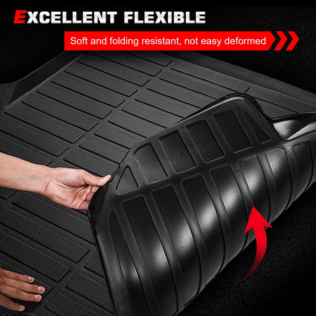 HR-V, Black 2023-2024 All Protector Protection Boot Trunk Car Pad 3D With Rear Compatible Motorsports Weather Cover Ikon Molded Carpets Honda Elastomer Liner Thermo Mat Plastic TPE Tray
