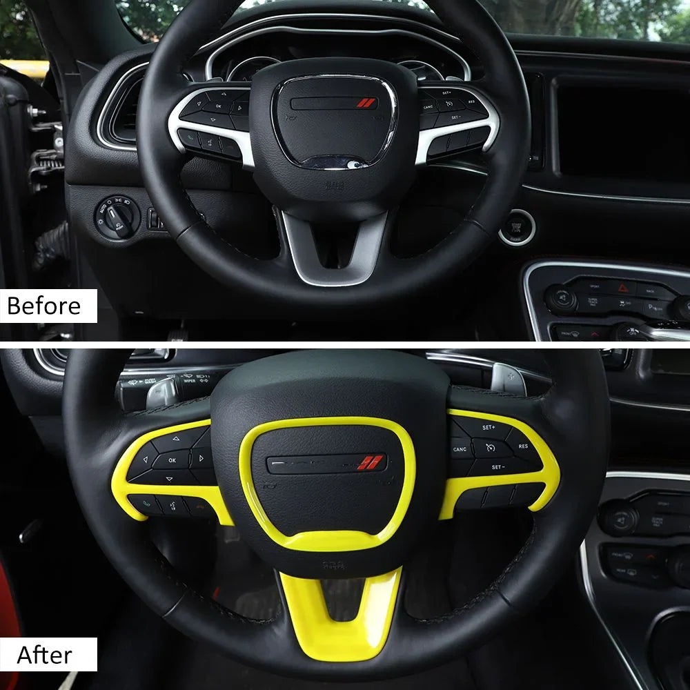 Cover Teledu Center Set Dash 17x Panel Trim Kit Console Yellow