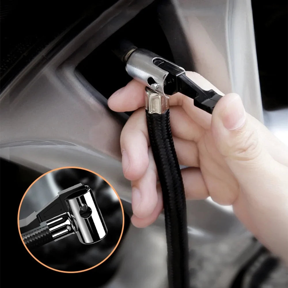 Pump Light with Compressor LED Auto for 12V Inflator Portable Car Tire Air Digital