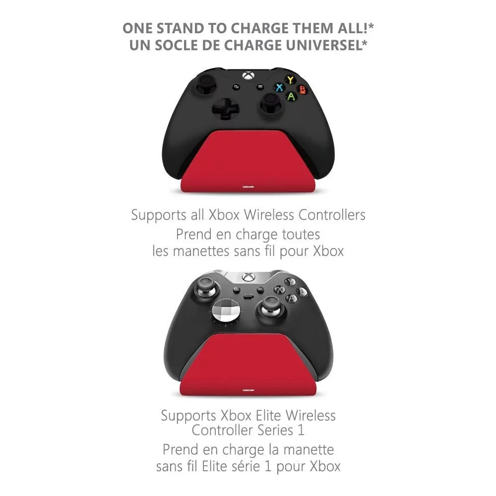 Controller Pro with Xbox Red Xbox Series Charging XS and Gear Rechargeable Charging Stand Pulse Universal 1100 for Station One Mah Battery, Xbox
