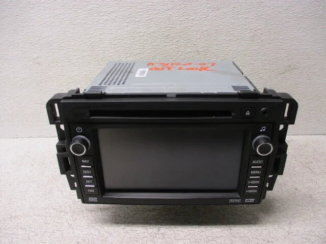 2007 Pre-Owned 07 Navigation Radio GPS LKQ AM DVD (Good) Saturn Receiver FM CD Outlook OEM