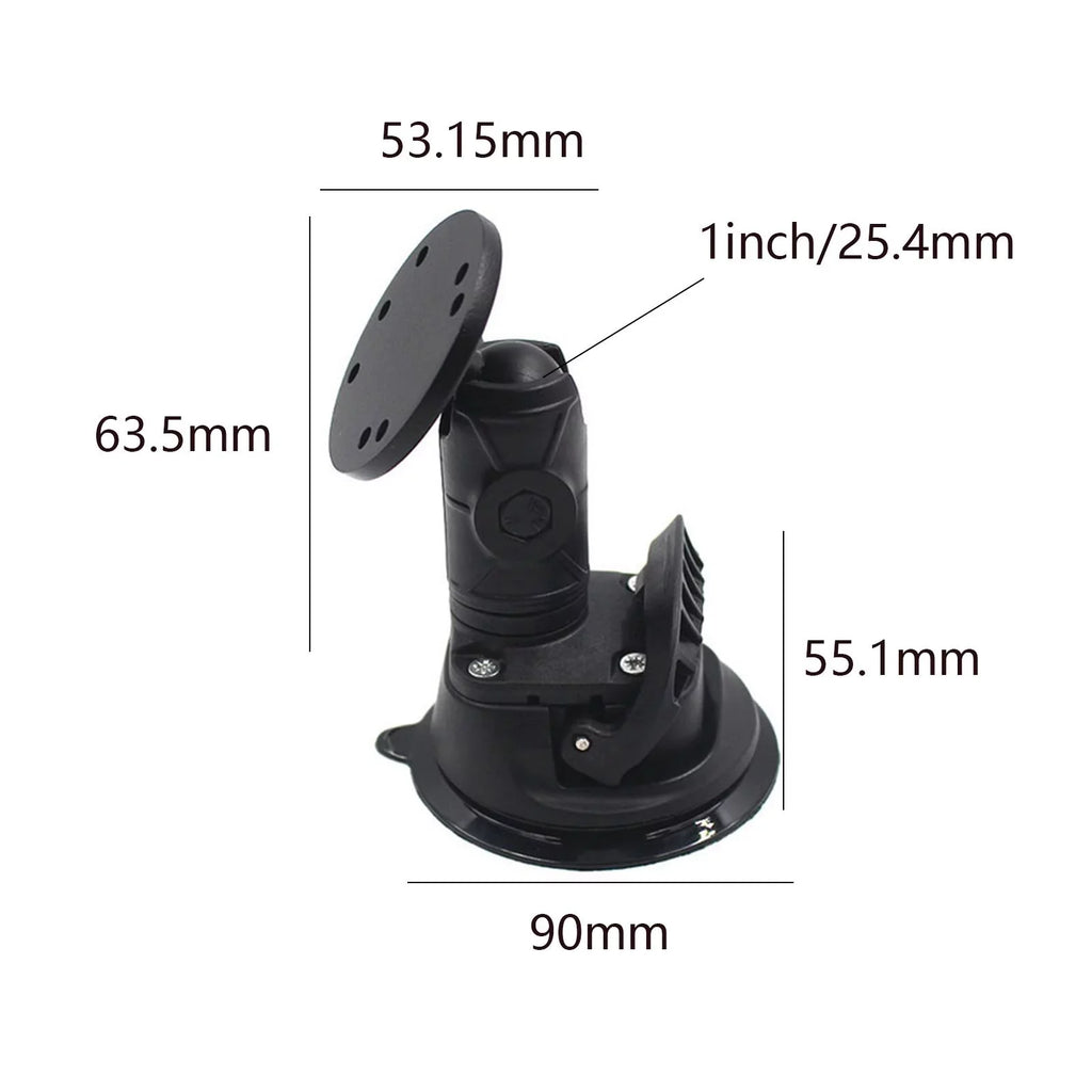 Ball Plate Mounting Bracket Universal Holder Mounted Fish Fish Kayak for 1inch Boat Deck Depth Replacement
