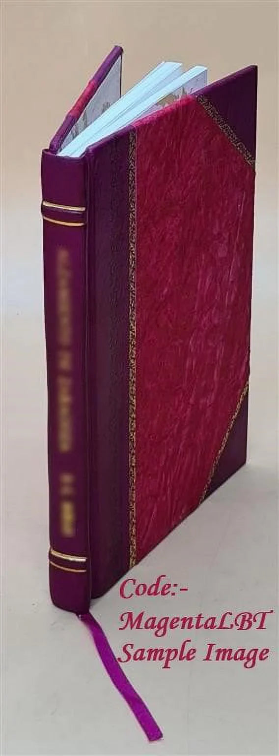 1867 Memorial Clark Cochrane Bound] of [Leather B.