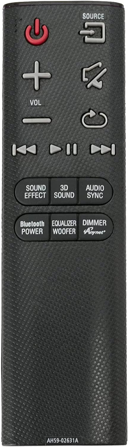 Wireless AH59-02631A for Replaced Audio fit soundbar HW-HM45 HW-H450 Samsung HW-HM45C Remote New