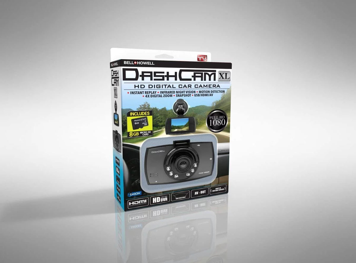 Angle Zoom Wide Bell Built-in 170 4X - Howell Motion View XL - Digital Digital - Vision Infrared MicroSD Card Sensor Camera Included and Car 1080P & Super - Cam Full Night 8GB HD HD Dash