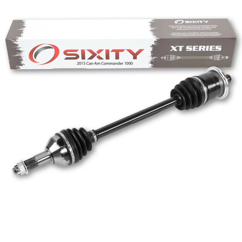 '- 2015 compatible XT DPS 1000 with Commander Right XT Sixity 1000 4X4 MAX Rear Axle Can-Am