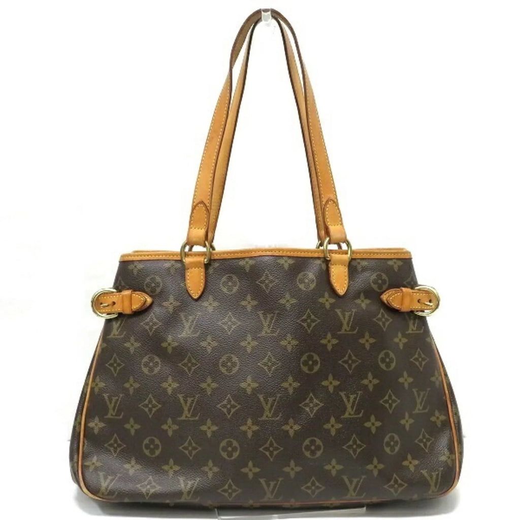 Batignolles Authenticated Used M51154 Louis Tote Monogram Bag Vuitton Horizontal Ladies