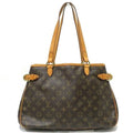 Batignolles Authenticated Used M51154 Louis Tote Monogram Bag Vuitton Horizontal Ladies