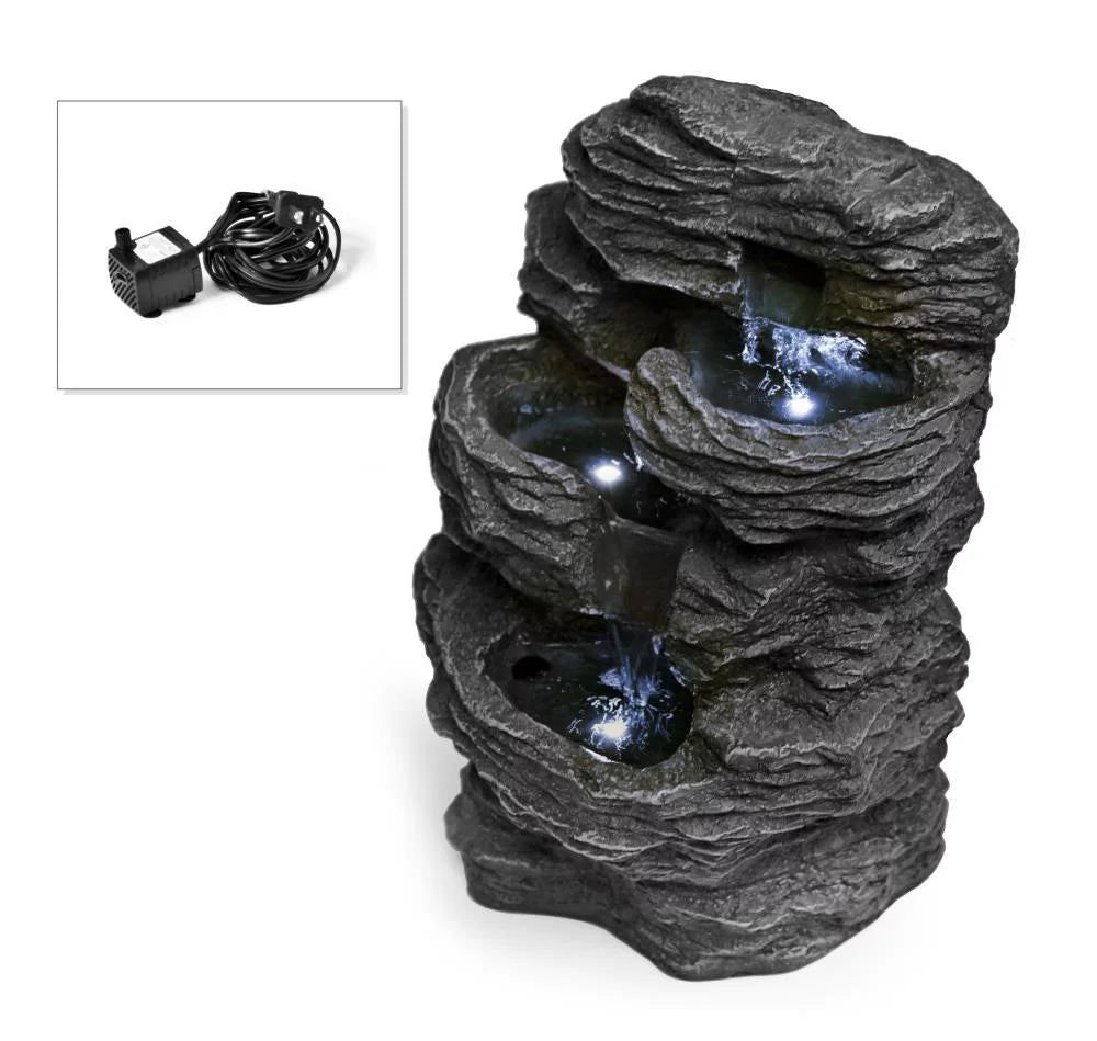 SLTWF15LED Life - Water - Relaxing Tabletop Decoration Water Serene Feature Fountain