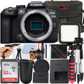 SV Camera Canon Memory + Bundle Card Accessory (Body + 32GB + Tripod Mirrorless Case Only) with R10 Premium EOS SanDisk