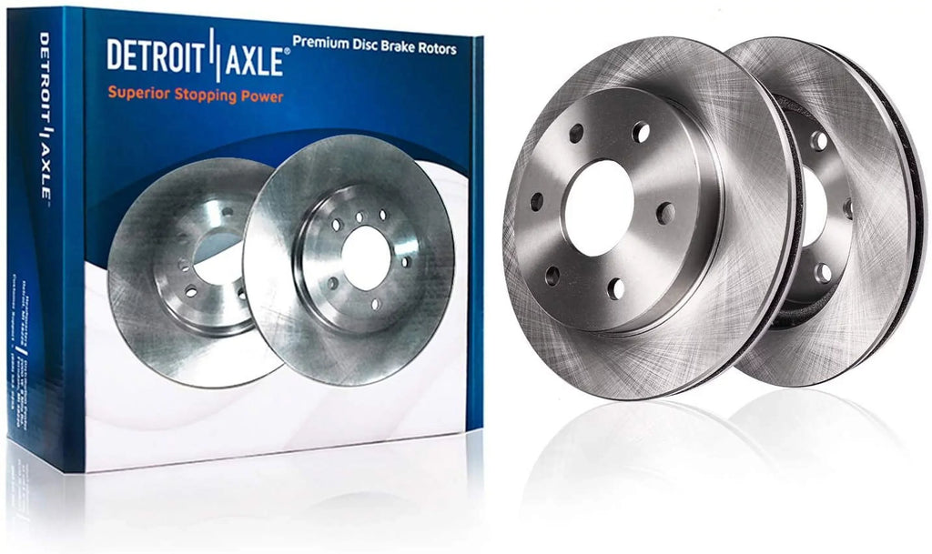 Rotors Brake [4-Wheel Chevy Disc - Escalade Yukon - Ceramic Disc Tahoe for Rotor Brakes XL GMC Axle ESV Front 1500 Cadillac EXT Kit Brake Avalanche : Sierra Model] Detroit 12" Silverado Pads