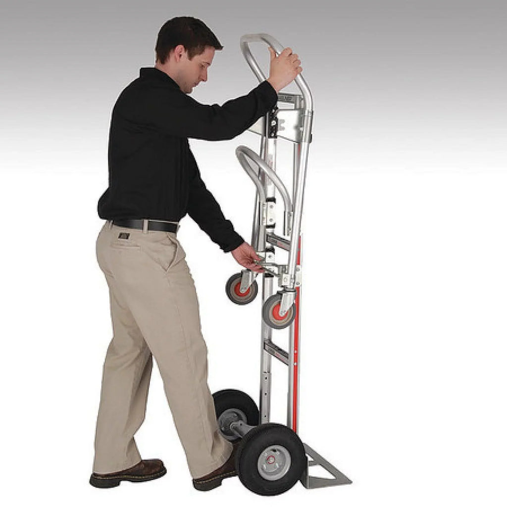 lbs Truck Magliner Pneumatic Senior Gemini Wheels 500 10 Hand GMK81UA4 in. - Convertible