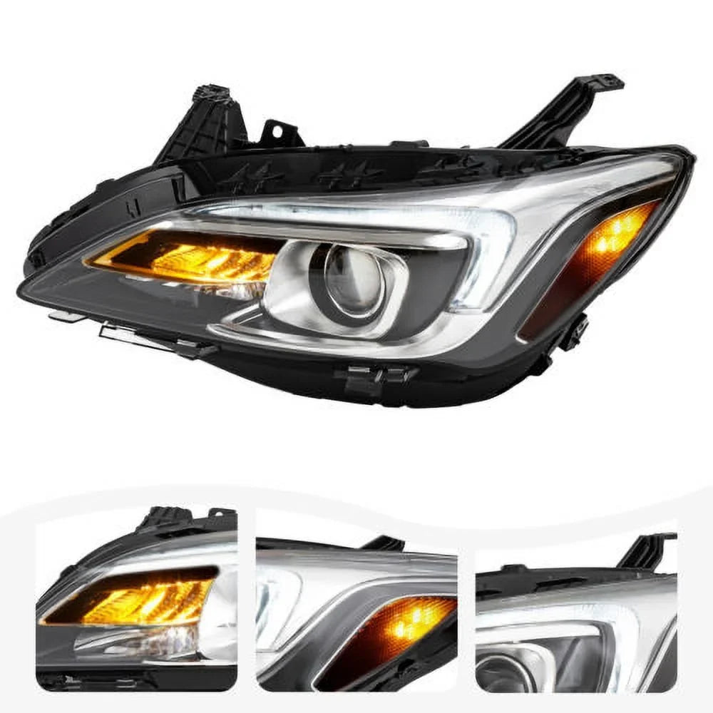 Headlight For 2017 DRL Buick Front Lacrosse 2019 Left LED Xenon Headlamp 2018 Driver