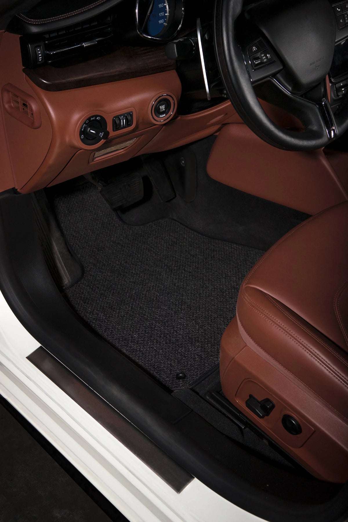 GGBAILEY Carpet Mat Mats, for Custom Charcoal - 2017, 2019 Fit Textile™ 2016, 2018, All-Weather Ford Small 2015, Cargo Car Explorer