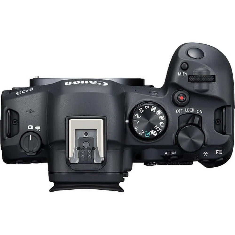 '+ Card LPE6 Card + + Battery (5666C018) Charger Reader Canon Corel 24-105mm Mirrorless Photo Memory + EOS + More + II Lens with f/4-7.1 External + Case 64GB Camera R6 Software Mark