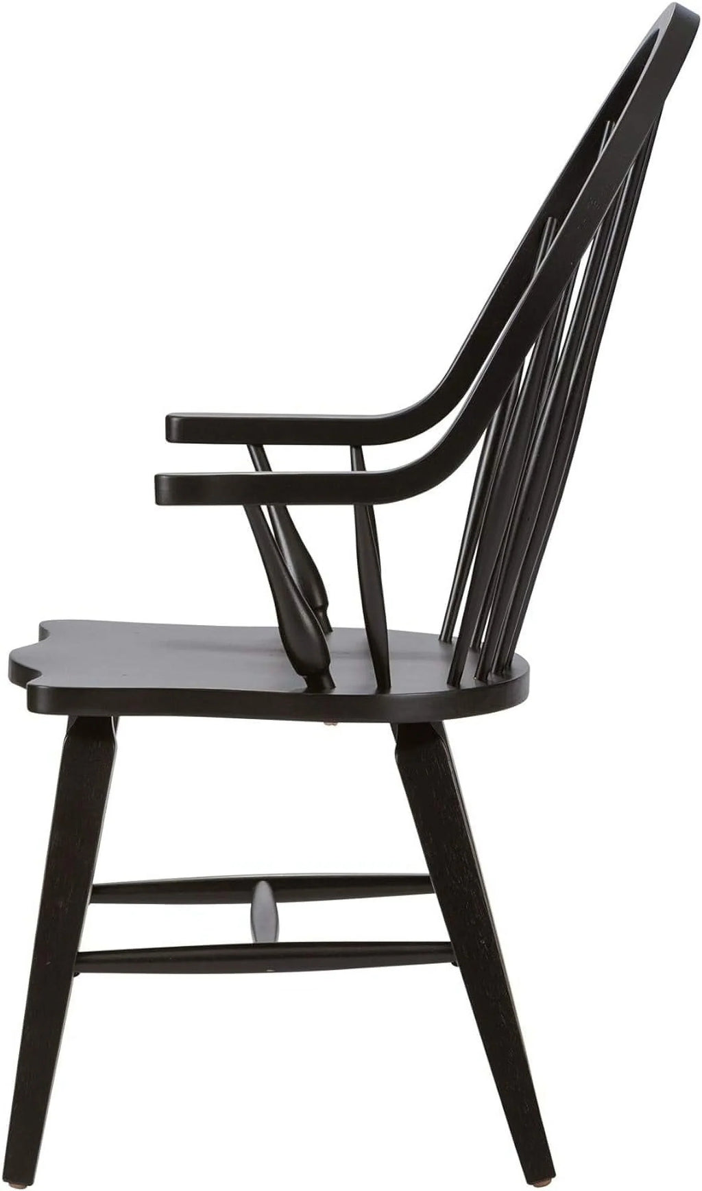 Black Chair, X Arm Back W25 H41, X D25 Windsor