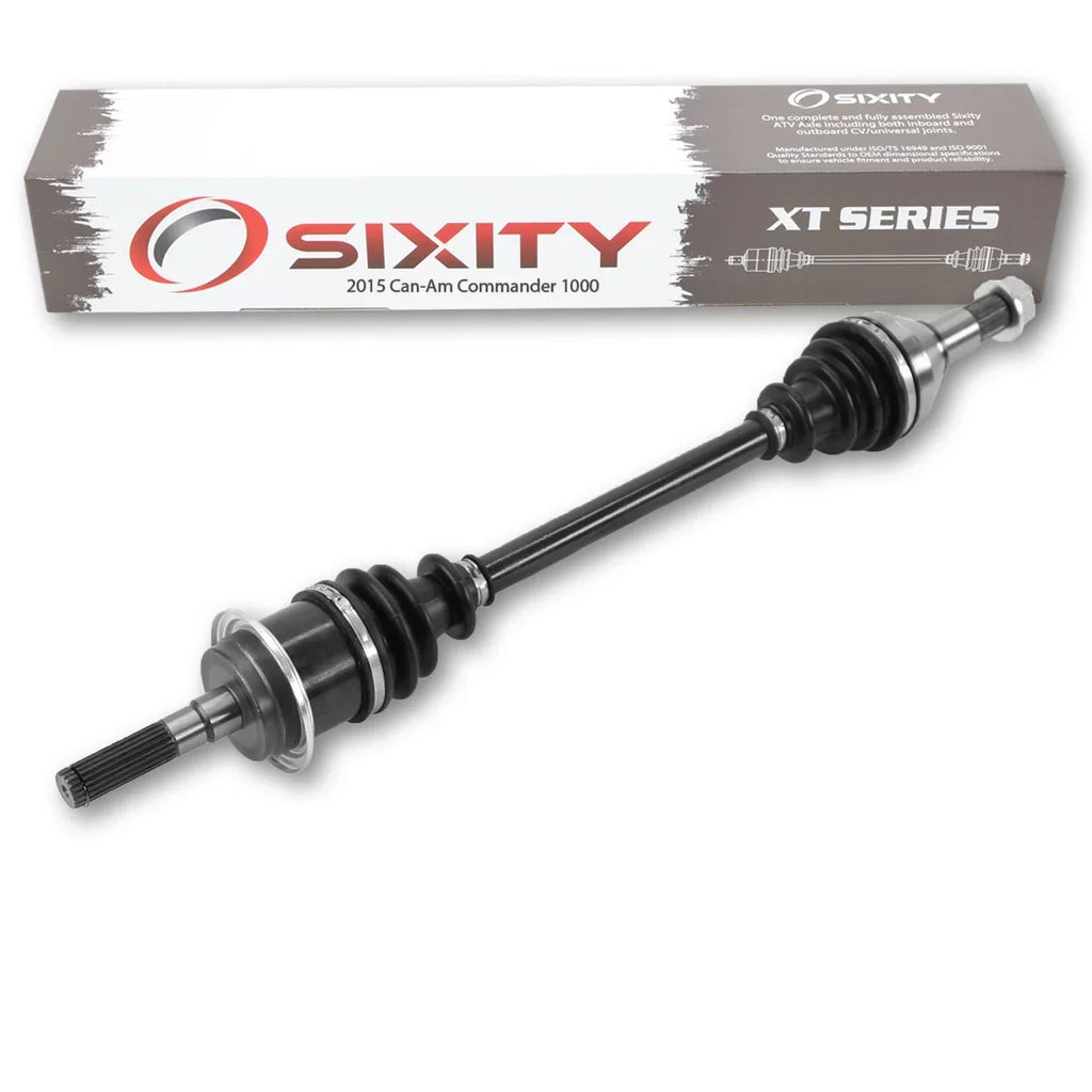 Commander 4X4 Front Axle with 2015 XT compatible Sixity Can-Am 1000 Right LTD -
