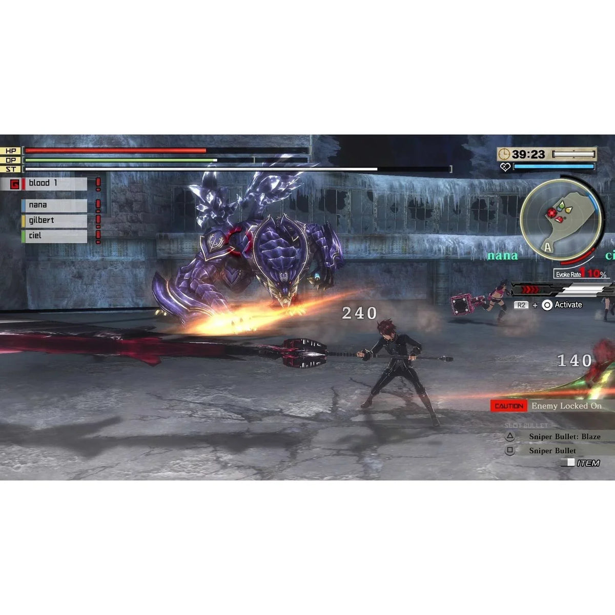 2 God Rage Eater 4, Bandai/Namco, 722674120098 Burst, PlayStation