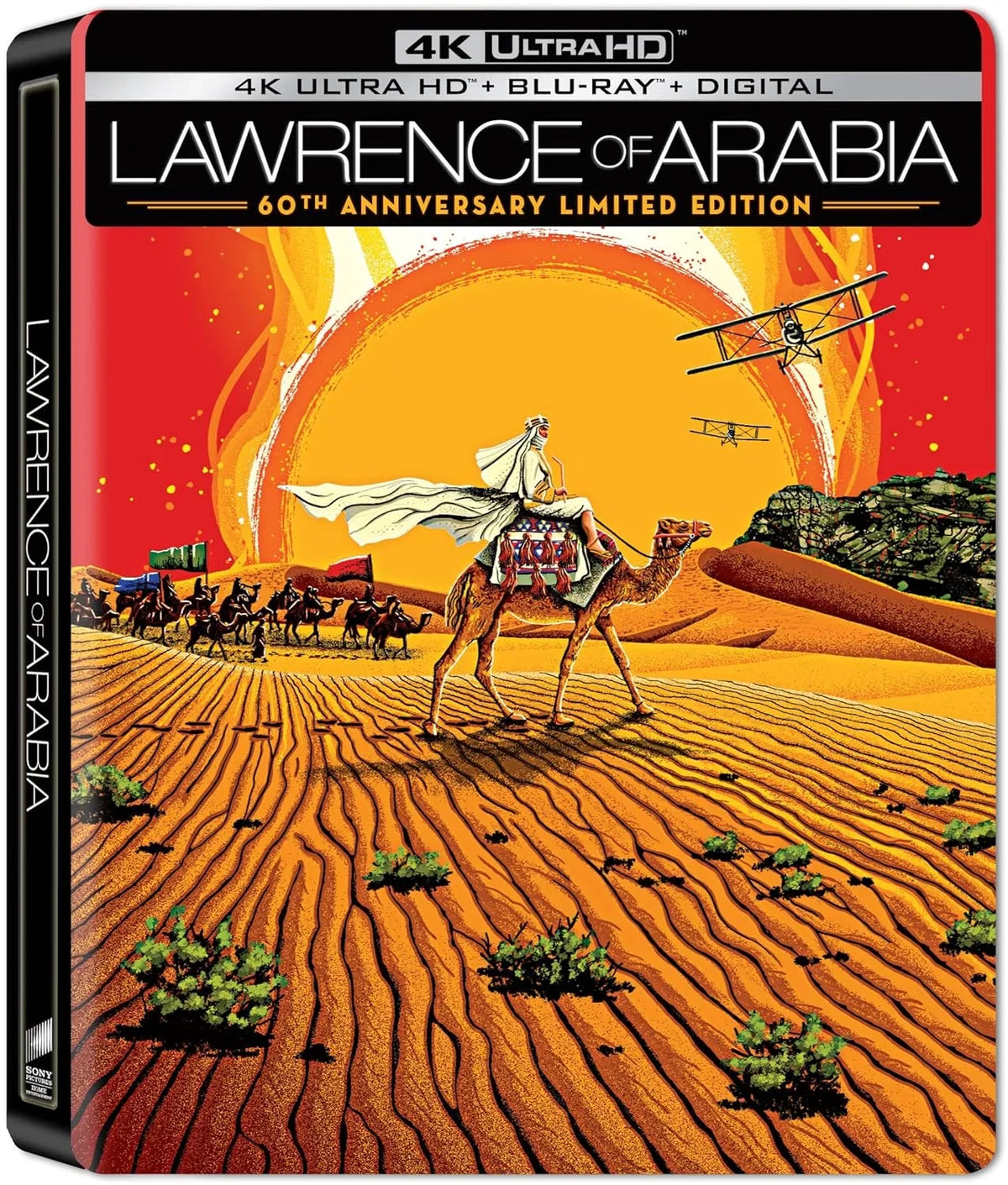 of Arabia: 60th Edition UHD] Steelbook Limited [4K Lawrence Anniversary
