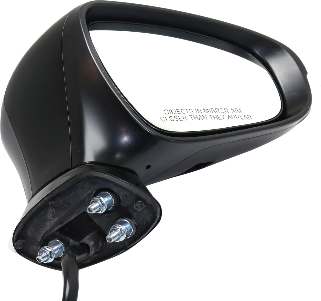 CT200h Heated Light 2014-2017 Mirror Lexus Signal Textured Side Compatible Right Passenger With In-housing Black Kool-Vue