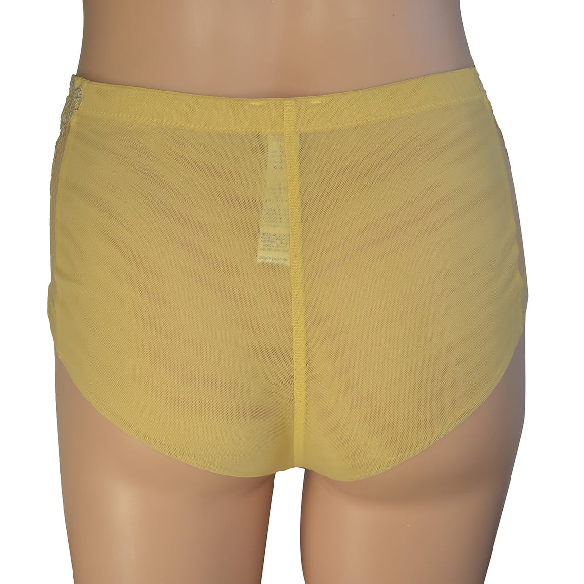 Perla Brief Women's Lace Yellow Full Cut (XS) La