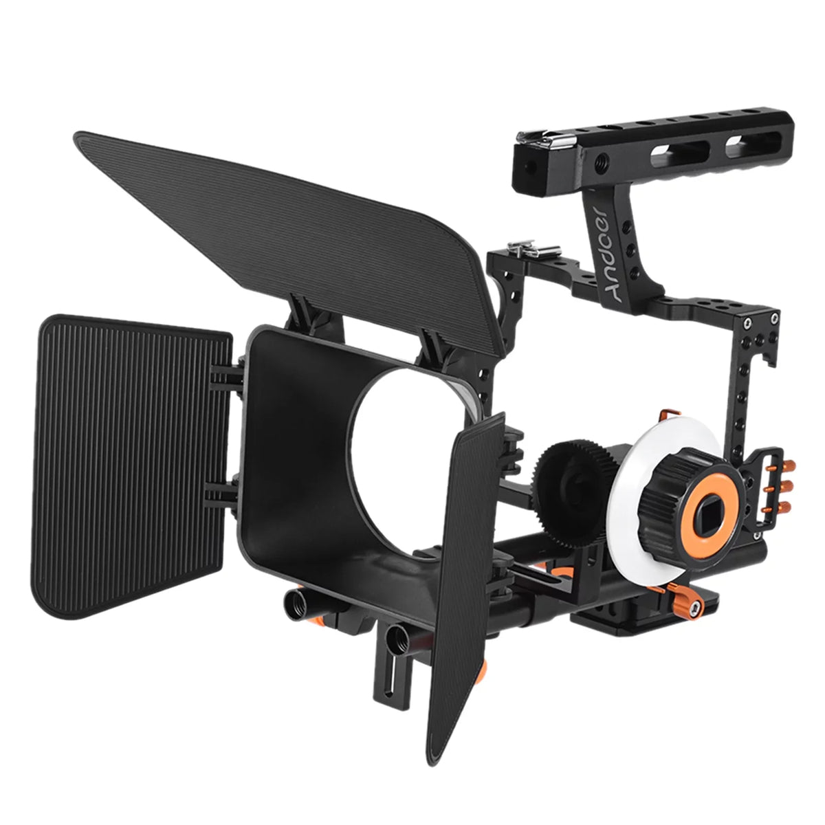 '+ Kit + Rod W/matte Film Film A7s/a7/a7r/a7rii/a7sii/a7iv 15mm Camera 15mm Alloy A7s/a7/a7r/a7rii/a7sii+ + Andoer Box Camera W/matte Box Handle + Box Eryue + Handle Cage,Aluminum + Rod W/matte