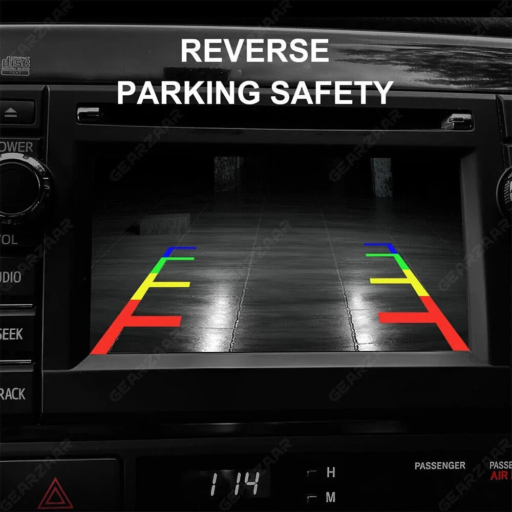 GMC Rear Vision -15130742 Direct Camera Replacement Silverado/Sierra Jahy2Tech Black Chevy Night View