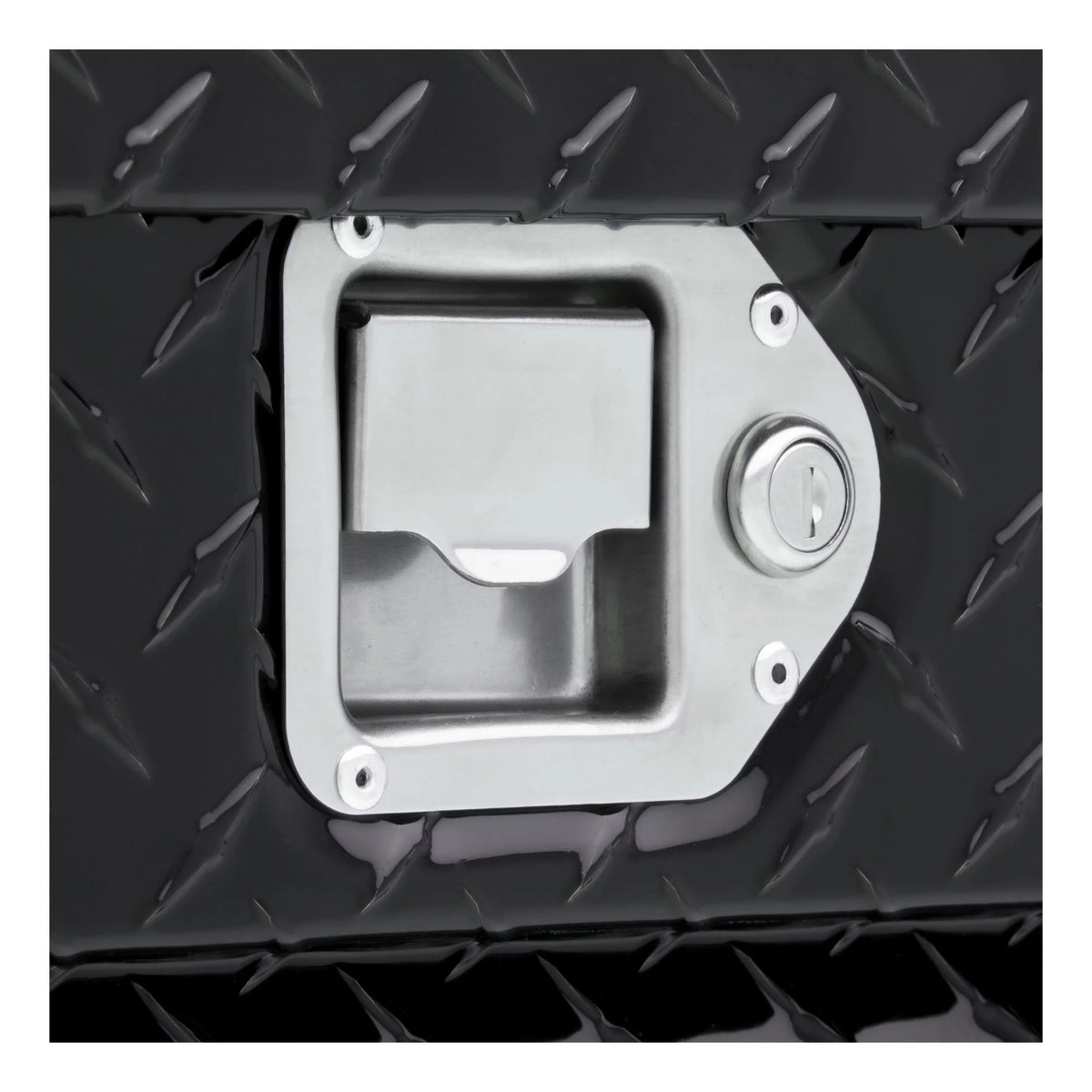 Heavy-Wall Gloss Black with EC10592 72-Inch Lid Tool UWS Box Truck Aluminum RigidCore Profile, Low